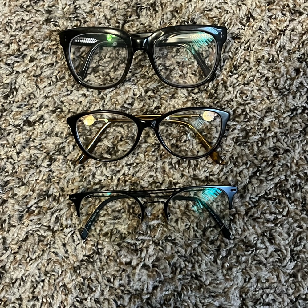 Eyeglasses trio